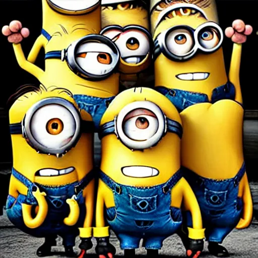 fight club!!!, the minions | Stable Diffusion | OpenArt