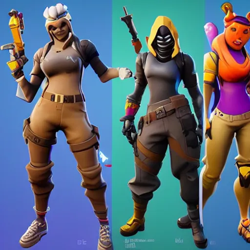 Prompt: new fortnite skins in 2 0 2 3