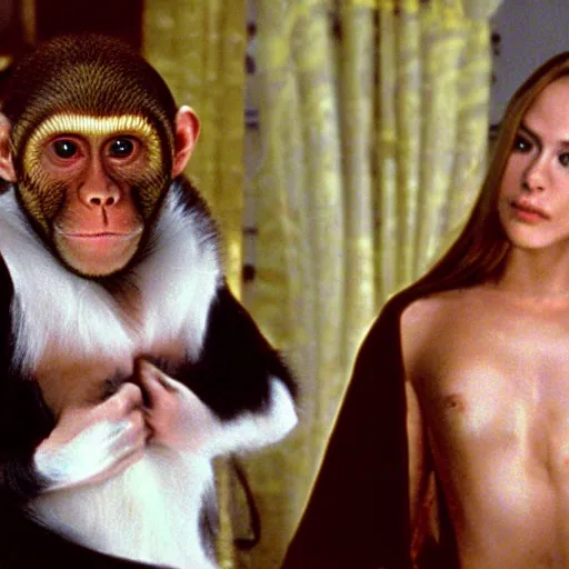 Image similar to Monkeys in the manor house of Eyes Wide Shut (1999)