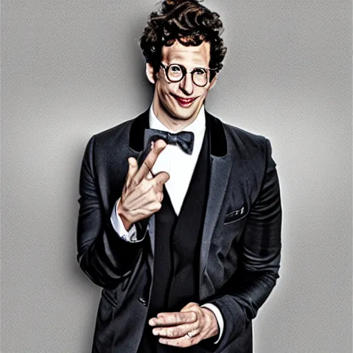 Image similar to andy samberg portrait