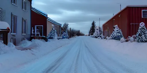 Image similar to Luleå town winter Arri Alexa graded with Davinci Resolve