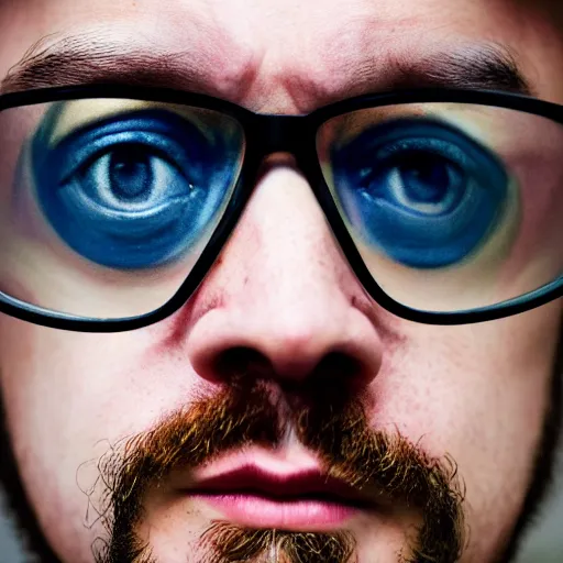 Prompt: close-up portrait of Sam Hyde, original art by James Jean, flowy, rule of thirds, sigma male, cinematic, kyoto japan setting