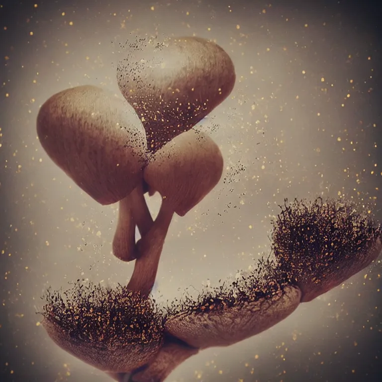 Image similar to double exposure of love, symbols of live, explosion, love is the most relevant theme, love is infinity, love is begin of all, 8 k resolution, artistic mode, artistic, trending on instagram, long exposure, love art, serious, fantasy and dreams vibes, mushrooms style and macro style, spawn, spruce vibes