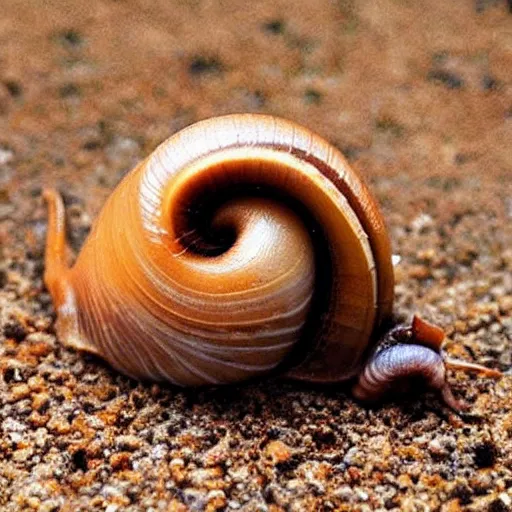 Image similar to a genius snail