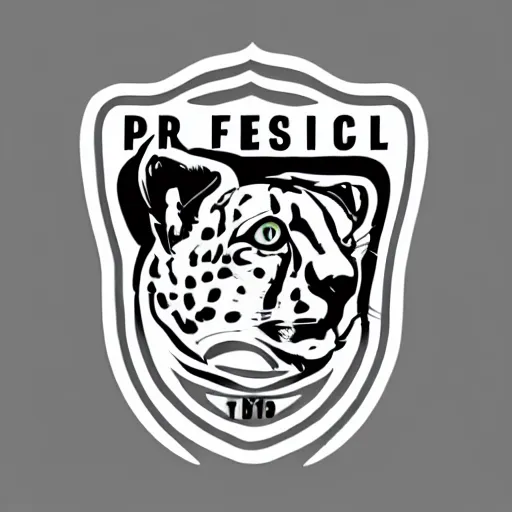 Image similar to professional logo detailed vector cheetah