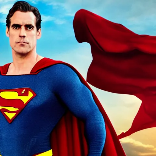 Prompt: Jordan Peterson as superman, photograph, high quality, 4K, movie still