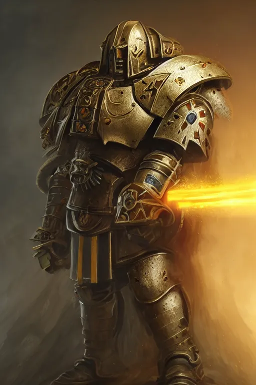 Image similar to armor portrait heros warhammer 4 0 k horus heresy fanart - the primarchs emperor by johannes helgeson animated with vfx concept artist & illustrator global illumination ray tracing hdr fanart arstation zbrush central hardmesh 8 k octane renderer comics stylized