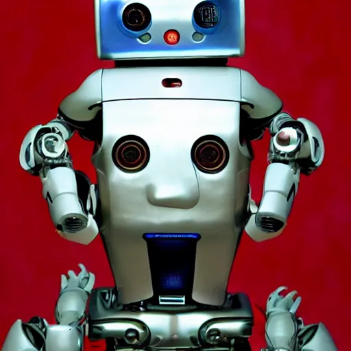 Prompt: humanoid robotic pope