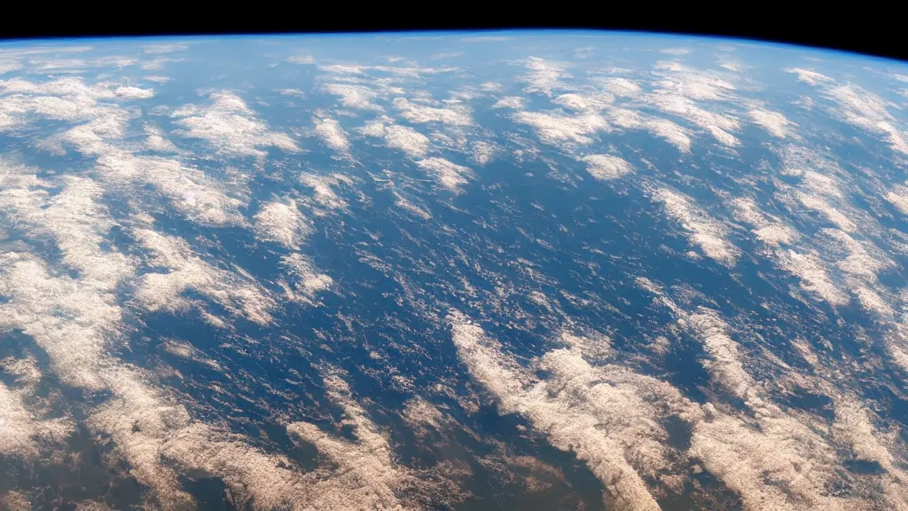 Image similar to a beautiful view of Earth from orbit