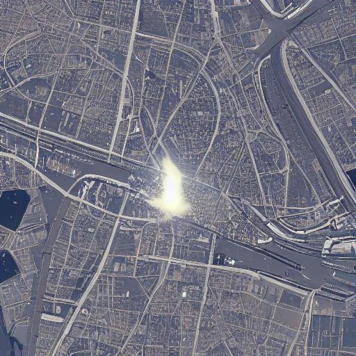 Prompt: yogurt meteor crashes into paris, the entire city is covered in yogurt, high resolution crash site footage taken from the perspective of a pedestrian, trending on artstation