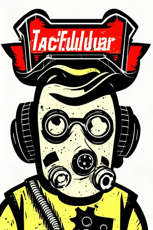 Image similar to fallout 7 6 retro futurist illustration art by butcher billy, sticker, colorful, illustration, highly detailed, simple, smooth and clean vector curves, no jagged lines, vector art, smooth andy warhol style