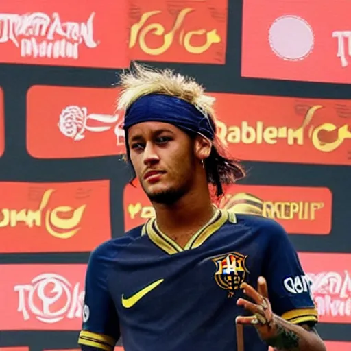 Prompt: neymar as jack sparrow