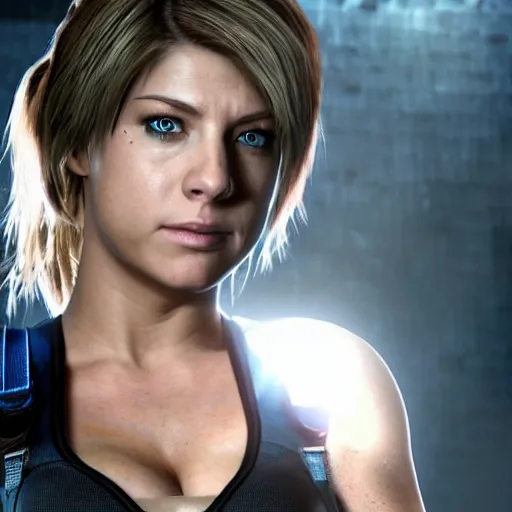 Jill Valentine from Resident Evil 3 Remake, highly, Stable Diffusion