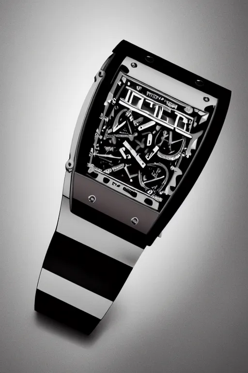 Prompt: a dietary supplement by richard mille, refined, simple, pure, white