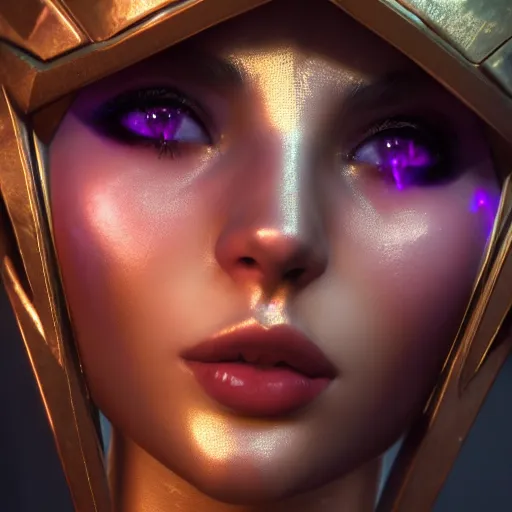 Image similar to still of pretty Lux (League of Legend) close up in KDA More music video. 3d render, octane render, game art, realistic, highly detailed, trending on artstation, 4k, trending on artstation, pixar, cgsociety, unreal engine 5, redshift render, trending on artstation, blender, behance, cg