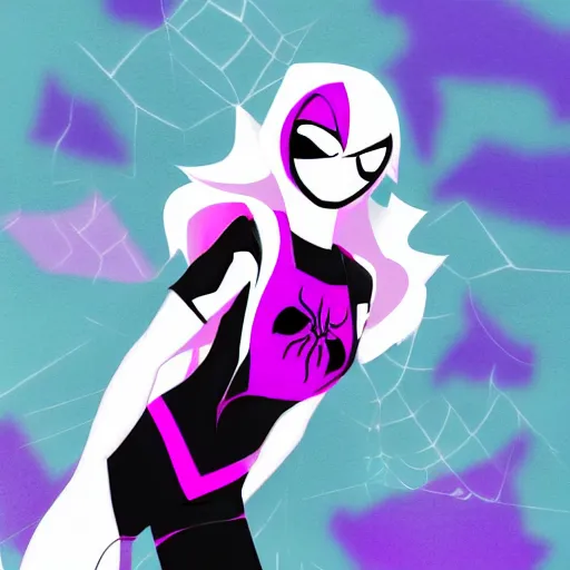 Image similar to ponify spider - gwen | deviantart | high quality illustration | very beautiful