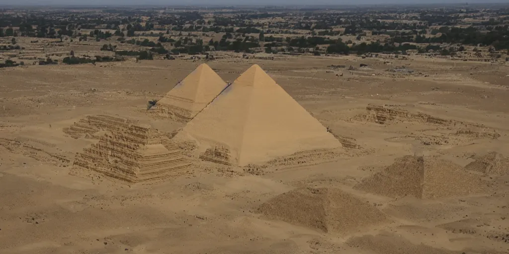 Image similar to working at the pyramids tonight