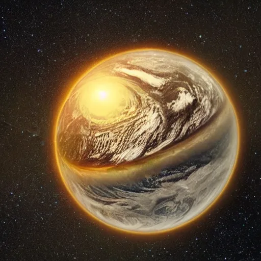 Prompt: the planet niburu