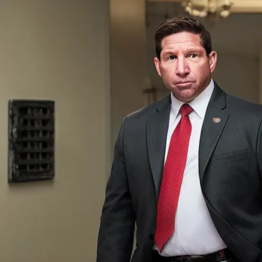 Image similar to ron desantis in the punisher