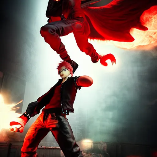 prompthunt: frank dillane as young dante from devil may cry 3, detailed,  full body