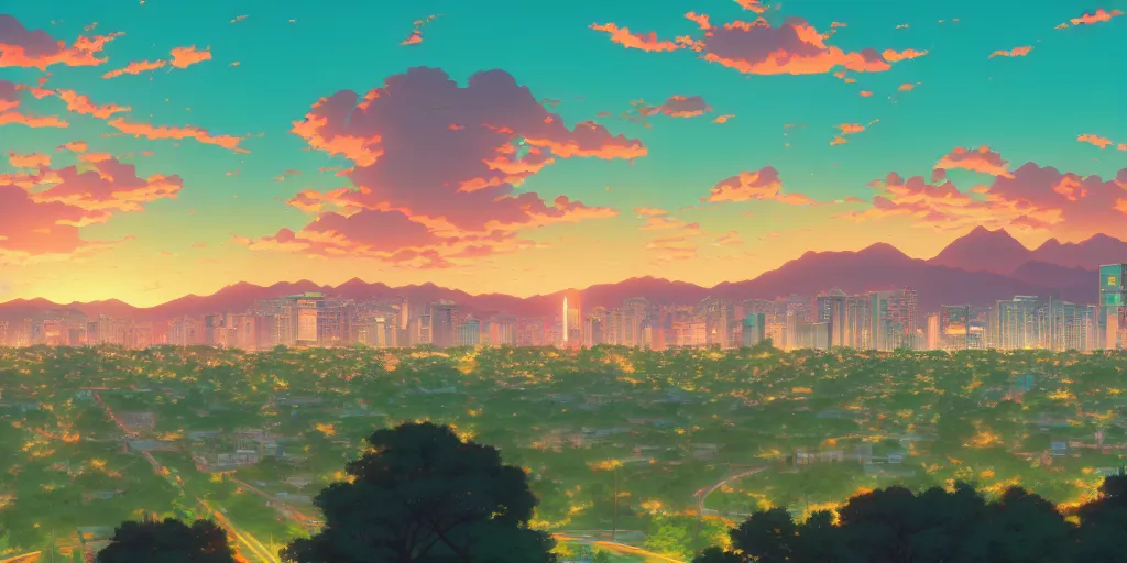 Prompt: Islamabad skyline background, rich vivid colors, ambient lighting, dynamic lighting, 4k, HQ, official media, anime key visual, makoto shinkai, ilya kuvshinov, lois van baarle, rossdraws, detailed, trending on artstation