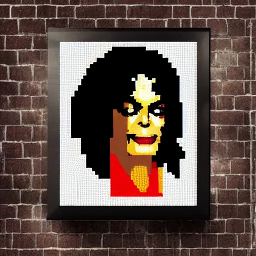 Image similar to Michael Jackson Pixel Art