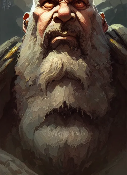 Prompt: a craggy faced dwarven lord, intricate, sharp focus, illustration, highly detailed, digital painting, concept art, matte, art by WLOP and Artgerm and Greg Rutkowski and Alphonse Mucha, masterpiece