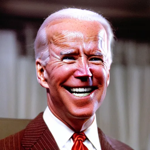 Image similar to mr. t joe biden, detailed facial expressions, 1 9 8 0 s aesthetic