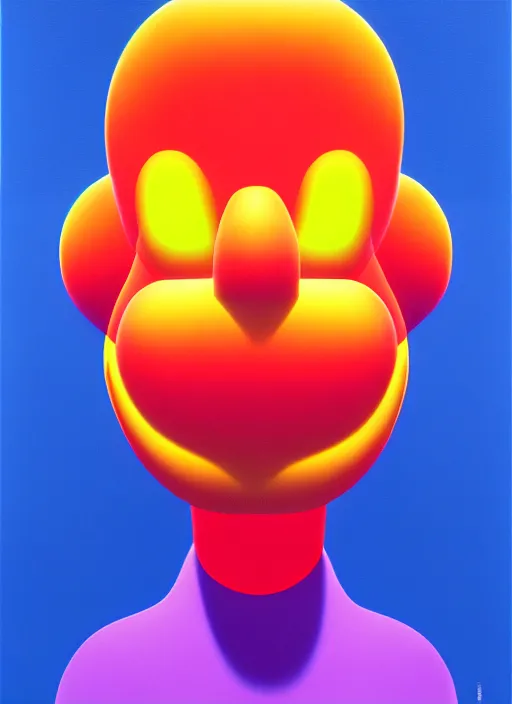 Image similar to mask by shusei nagaoka, kaws, david rudnick, airbrush on canvas, pastell colours, cell shaded, 8 k