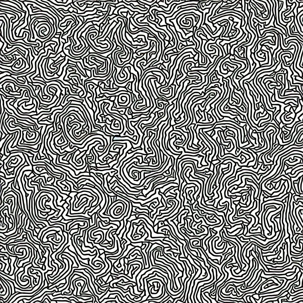 Image similar to MS paint scribbles, creative patterns