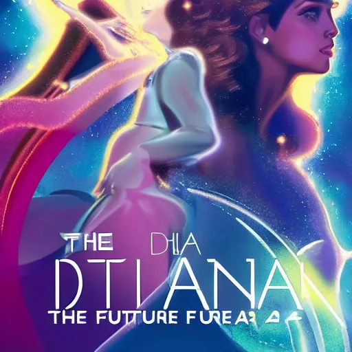 Image similar to the future of diana 2 0 2 3 in colors, cinematic