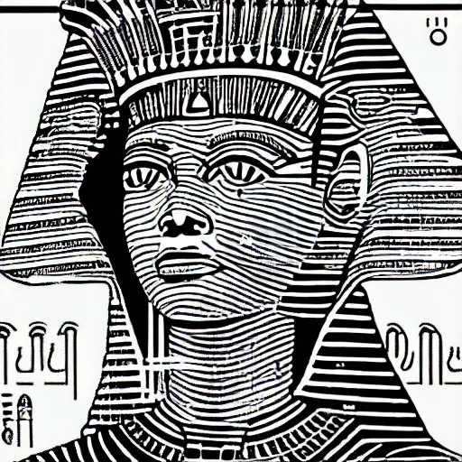 Image similar to donald trump as pharaoh, melania trump as egyptian queen, elegant, majestic, powerful, pyramids, anunaki, hieroglyphs, lush, rainforest, river, green, river god, wilbur smith, gold, trump tower