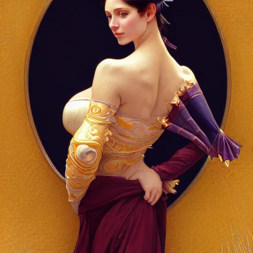 Prompt: nacho cheese dripping elegantly into blueberries, intricate, elegant, highly detailed, digital painting, artstation, concept art, smooth, sharp focus, illustration, art by artgerm and greg rutkowski and alphonse mucha and william - adolphe bouguereau