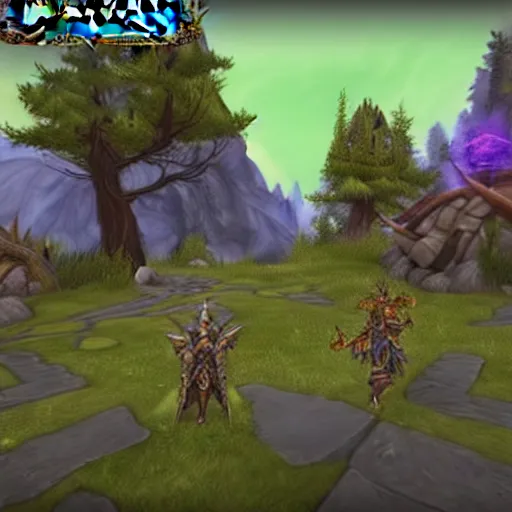 Image similar to World of Warcraft in-game screenshot,gameplay