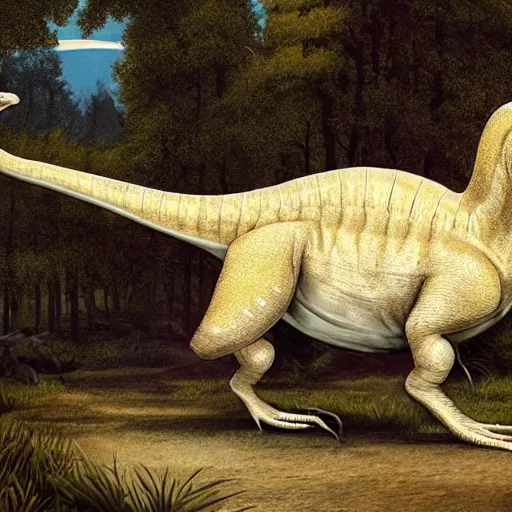 Image similar to what dinosaurs really looked like