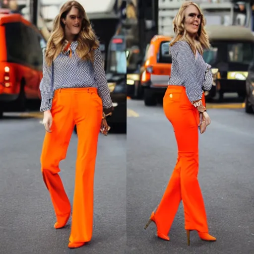 Orange and Leopard Print + Style With a Smile Link Up - Style Splash