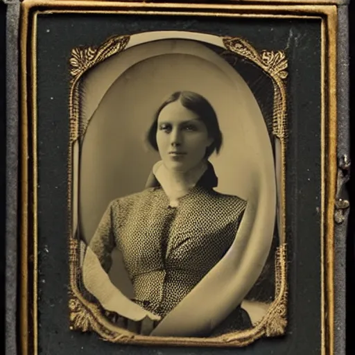 Prompt: daguerrotype of a pretty Dutch supermodel