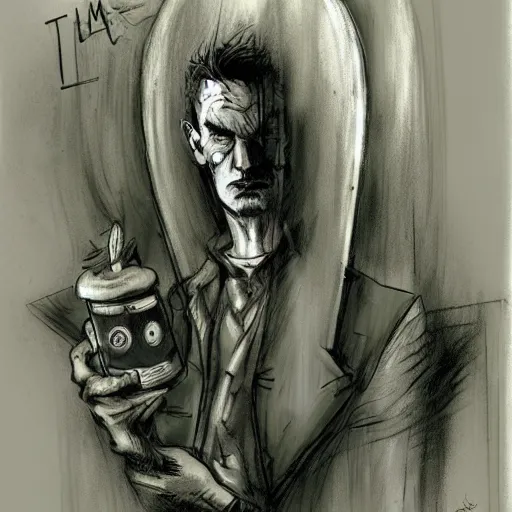 Image similar to time loop by ben templesmith