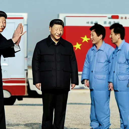 Image similar to chinese president xi jinping in breaking bad