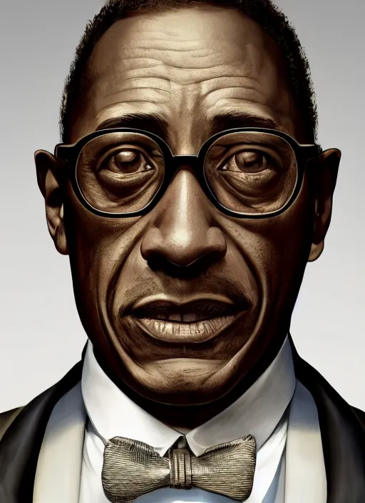Prompt: gustavo fring, au naturel, hyper detailed, digital art, trending in artstation, cinematic lighting, studio quality, smooth render, unreal engine 5 rendered, octane rendered, art style by klimt and nixeu and ian sprigger and wlop and krenz cushart