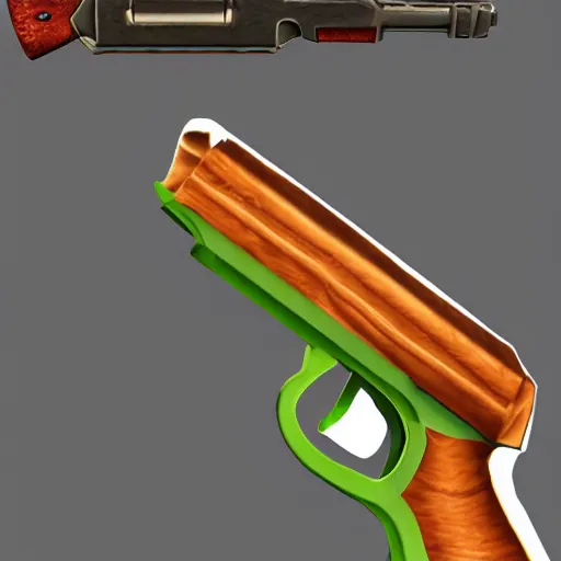 Image similar to pistol skin of shrek