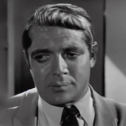 Prompt: a film still of garibaldo in birds ( 1 9 6 3 )