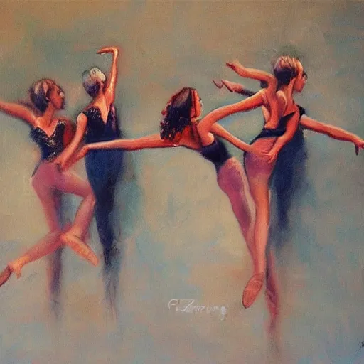 Image similar to dancers by elena vizerskaya