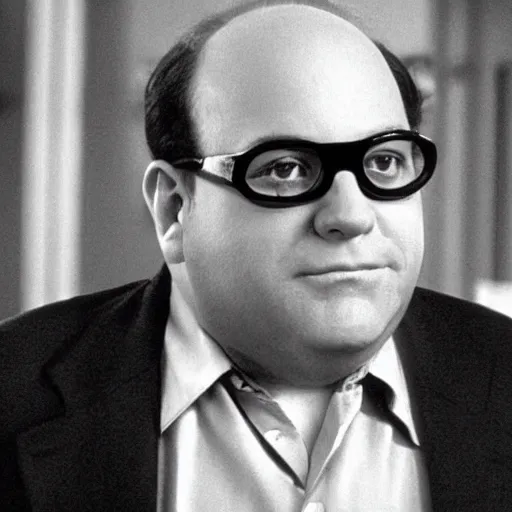 Image similar to George Costanza from Seinfeld in a Noir Film