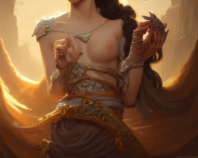 Image similar to photography of francesco albani, deep focus, d & d, fantasy, intricate, elegant, highly detailed, digital painting, artstation, concept art, matte, sharp focus, illustration, hearthstone, art by artgerm and greg rutkowski and alphonse mucha