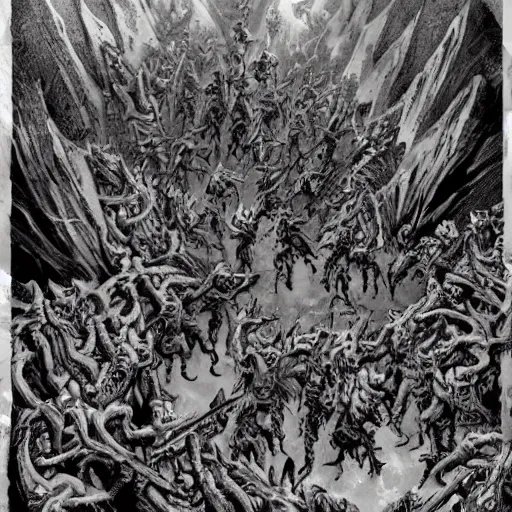 Prompt: Horde of the undead, with the faces of Gollum, attacks the castle, top view, flying dragons,