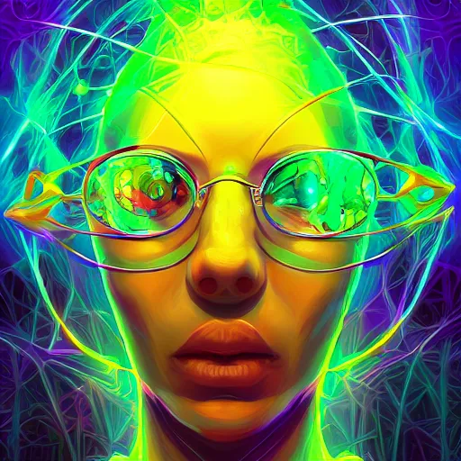 Image similar to skill magic geek inside matrix deepdream radiating a glowing aura stuff loot legends stylized digital illustration video game icon artstation lois van baarle, ilya kuvshinov, rossdraws,