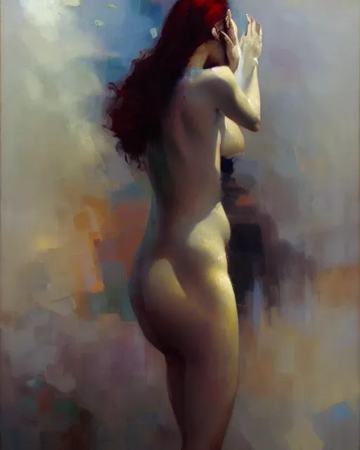 Prompt: divine indifference, ( impressionistic oil painting by malcom liepke ), alexi zaitsev, craig mullins, melinda matyas, tooth wu, wlop, denis sarazhin, bold brushstrokes, highly detailed, award winning, textured, masterpiece