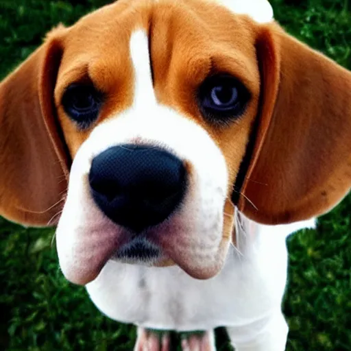 Prompt: Louie the Beagle Instagram 1