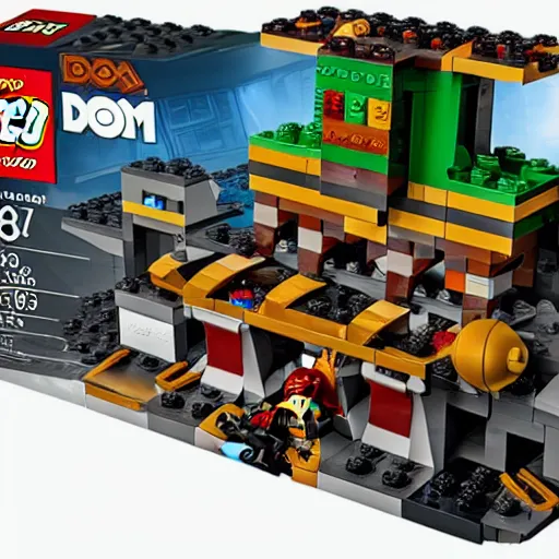 Prompt: Lego DOOM 2